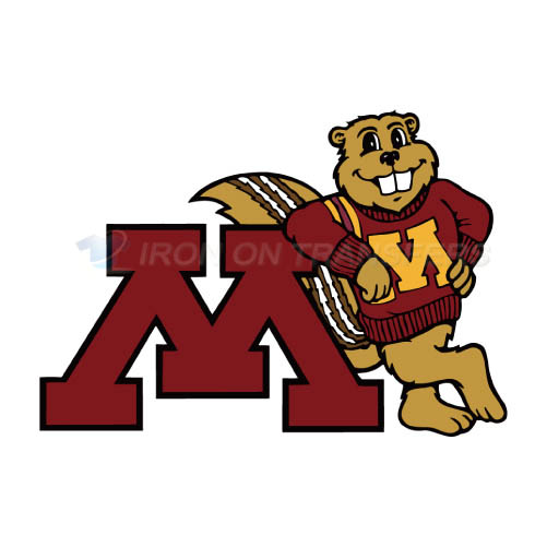 Minnesota Golden Gophers Logo T-shirts Iron On Transfers N5104 - Click Image to Close